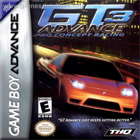Cover GT Advance 3 - Pro Concept Racing for Game Boy Advance